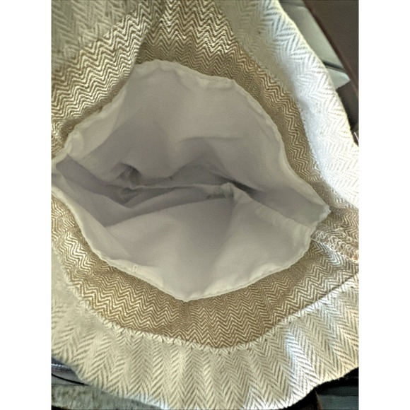 Upcycled Hermes Dustbag Drawstring Small Tote Bag Crossbody & Travel Perfu - Picture 8 of 16